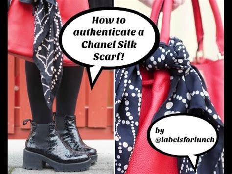 how to tell if a chanel scarf is authentic|authenticate chanel.